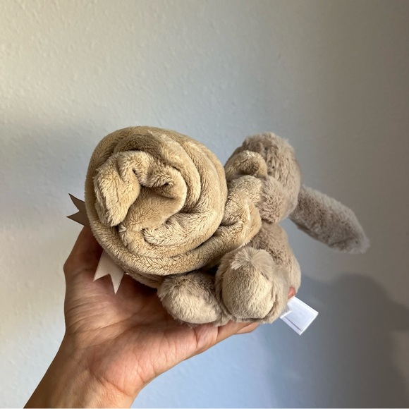 NWOT Jellycat Bashful Bunny Security Blanket Soother Lovey Tan - Picture 8 of 8